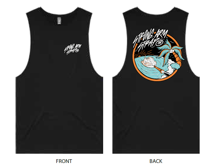 'Gettin Out' TANK - Black