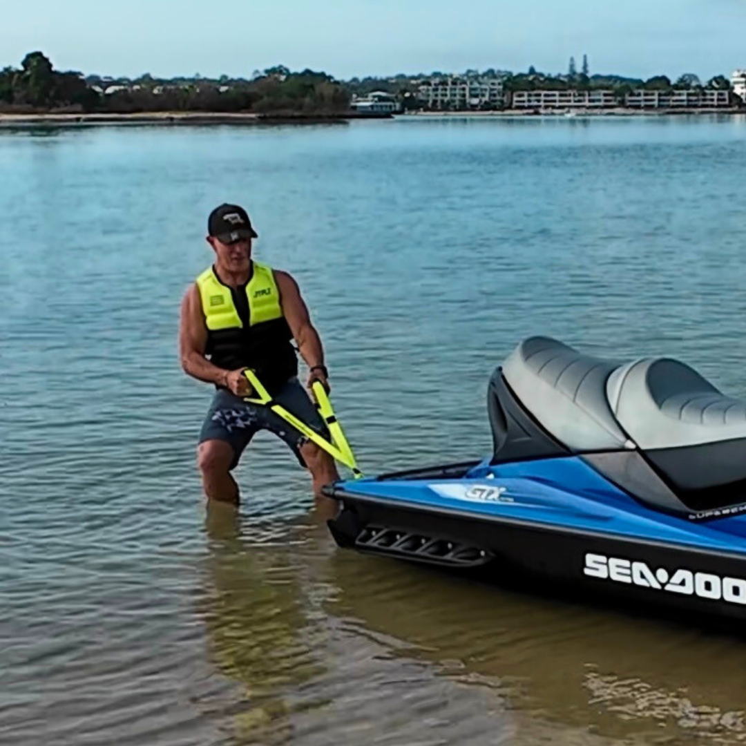 Strong Arm Strap DOUBLE HEADER - Fluro Yellow