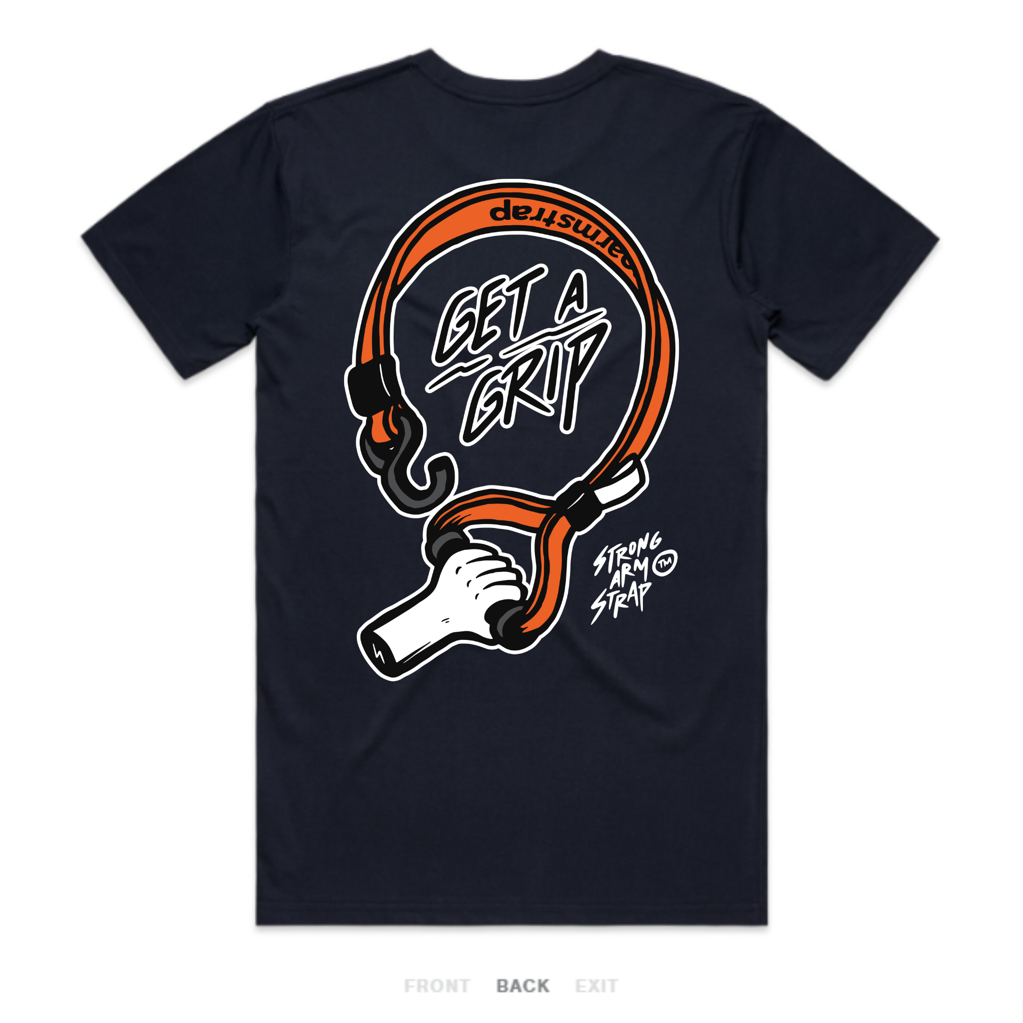 Get A Grip Tee - Black