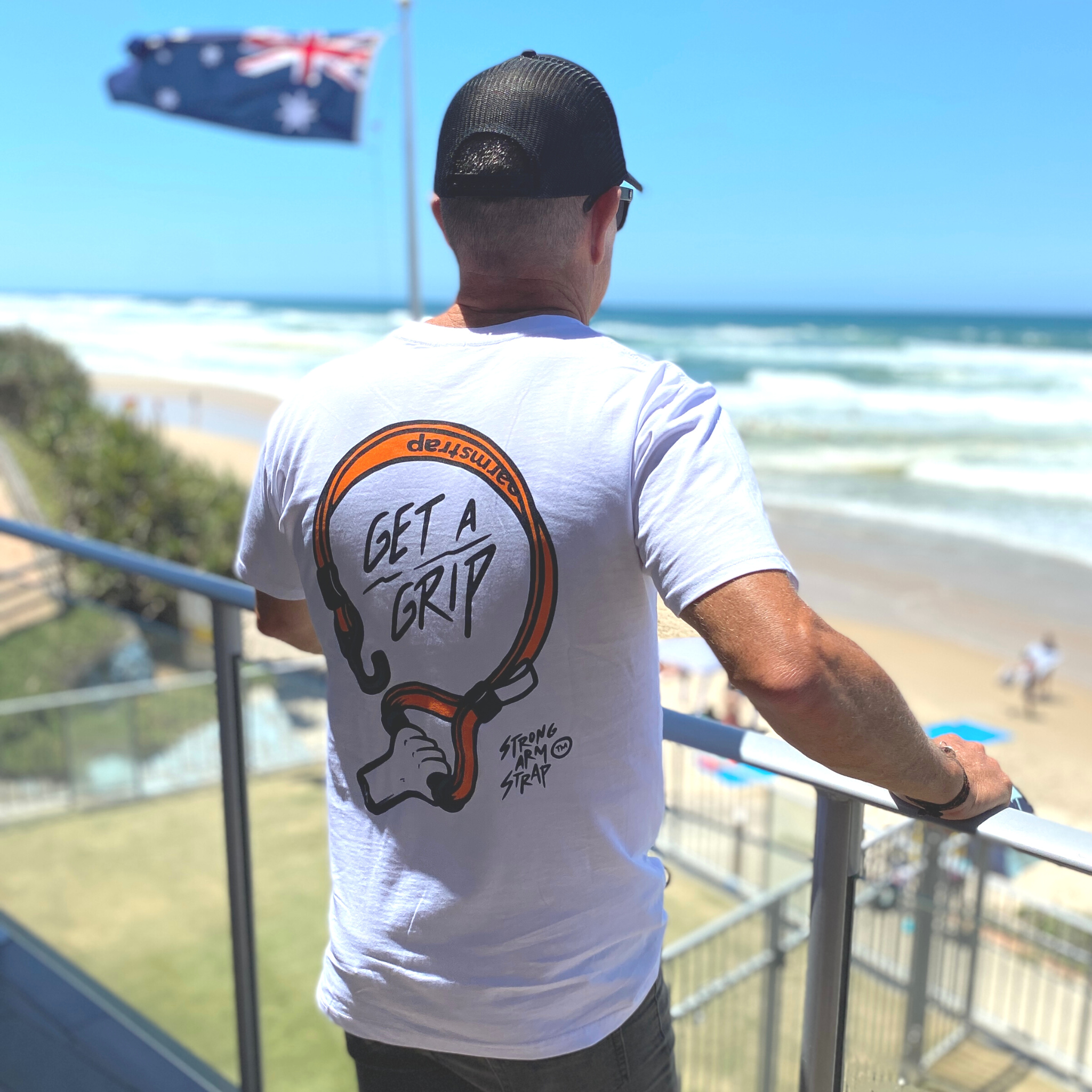 Get A Grip Tee - Black