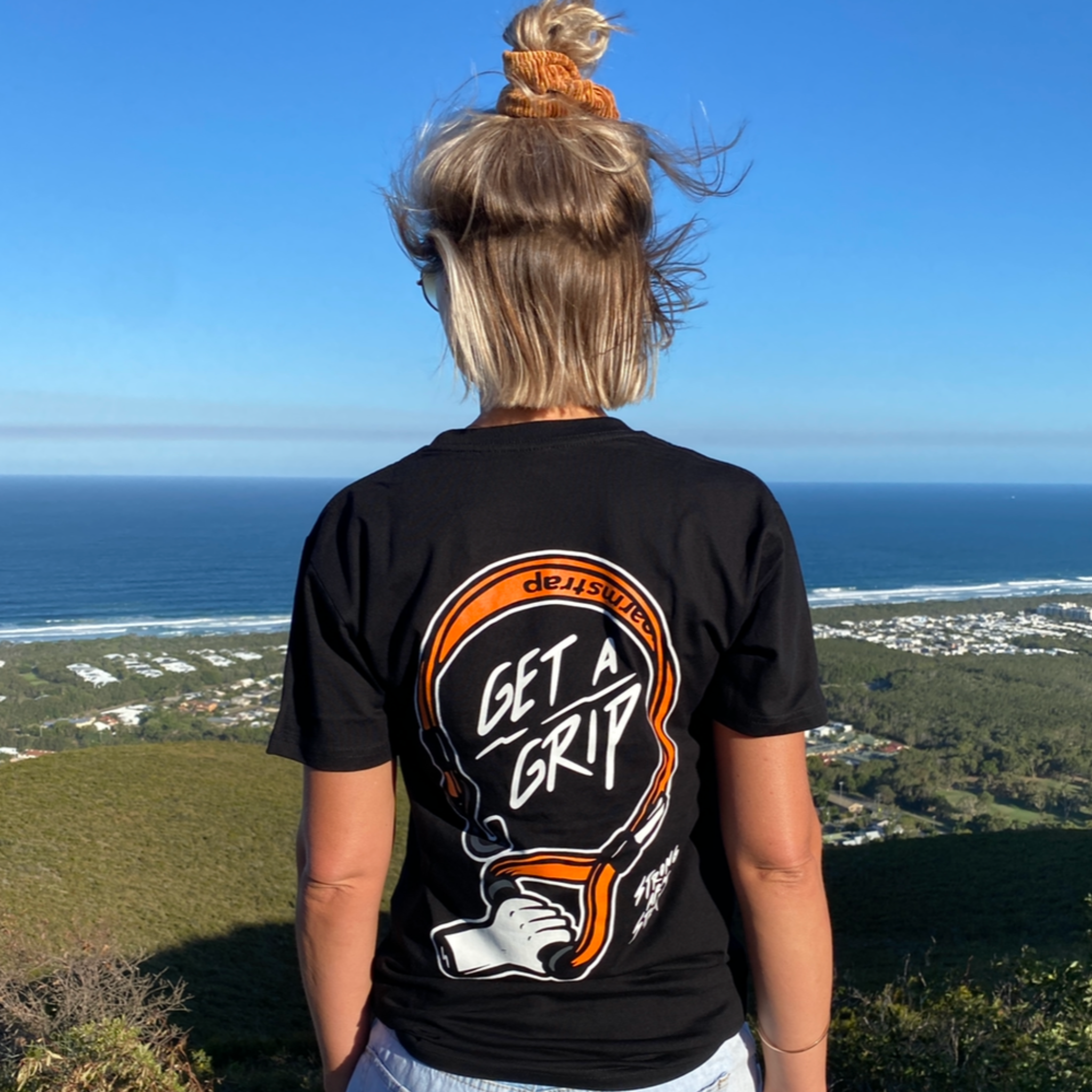 Get A Grip Tee - White